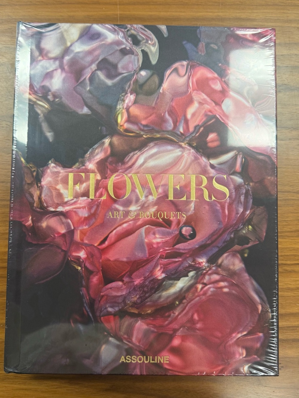 Assouline Flowers Art & Bouquets Coffee Table Book - Pink, Purple, Gold
